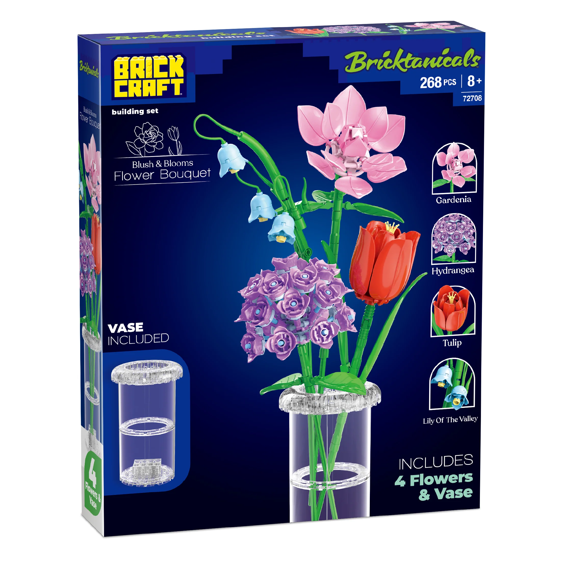 Blush & Blossoms Flower Bouquet - Image 6
