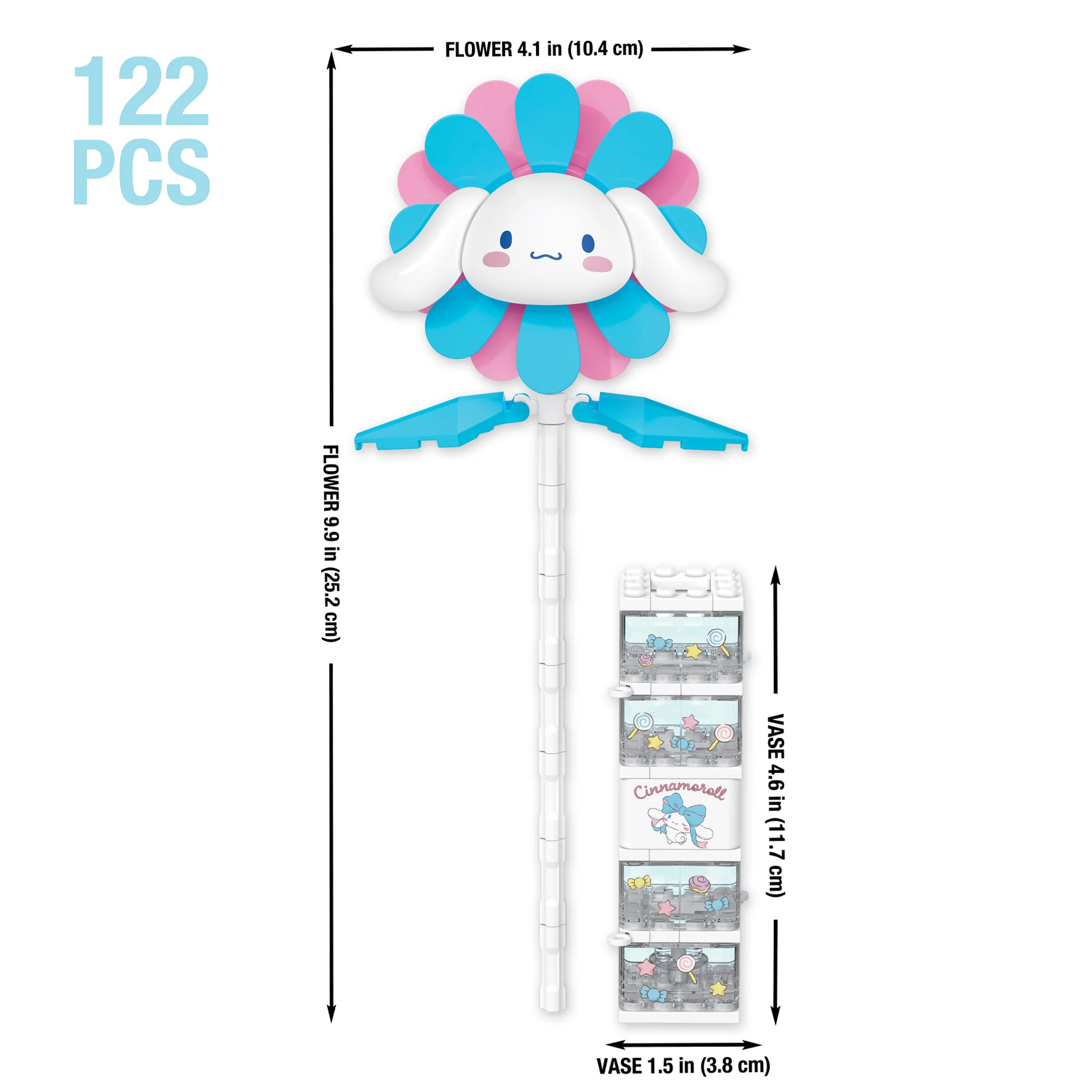 Cinnamoroll Flower & Vase - Image 4