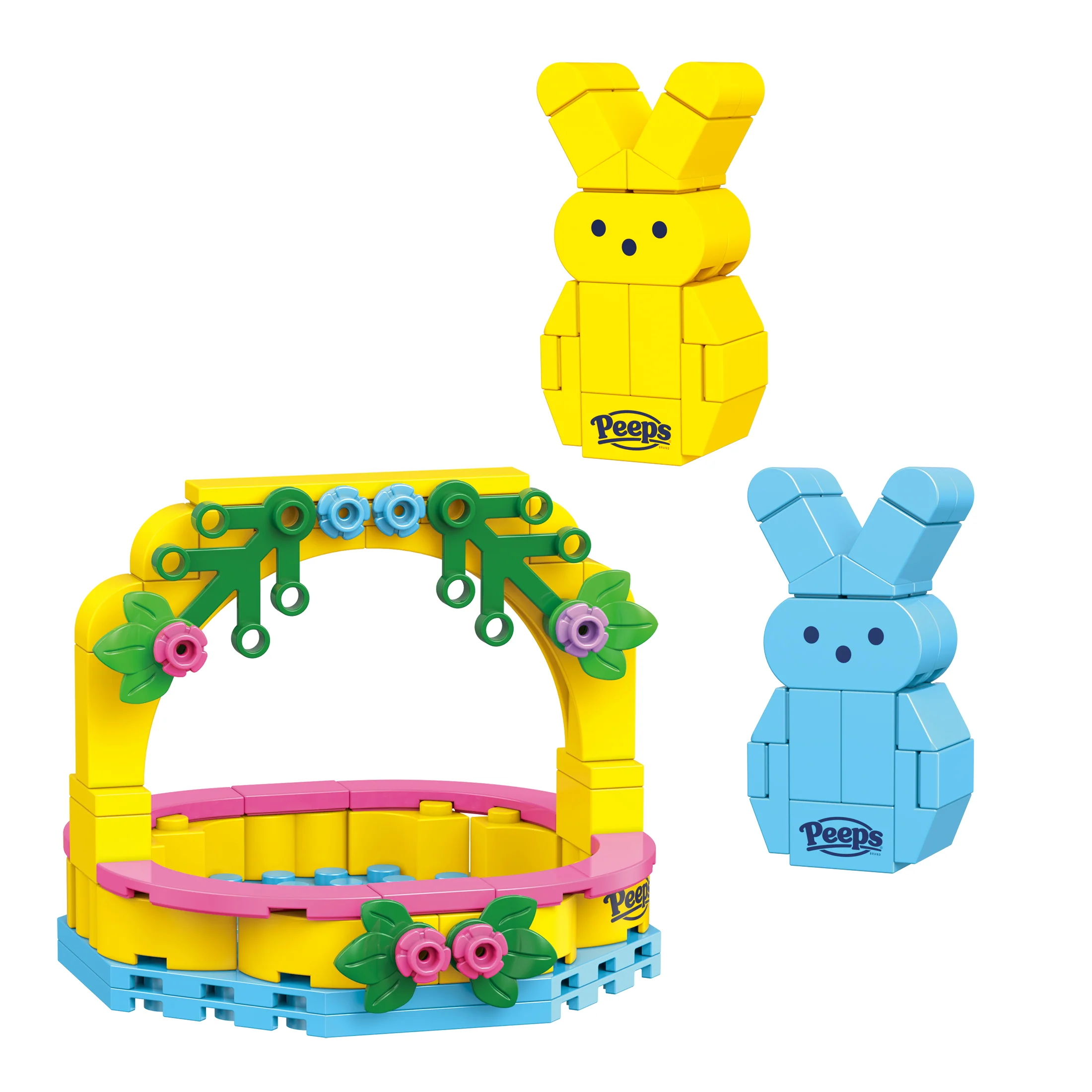 Peeps Easter Basket (Yellow & Blue) - Image 5