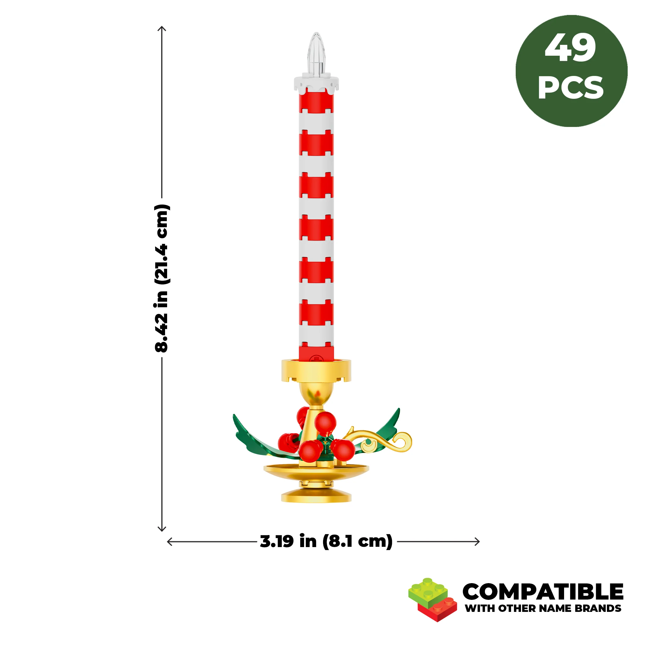 Festive Candle - Image 4