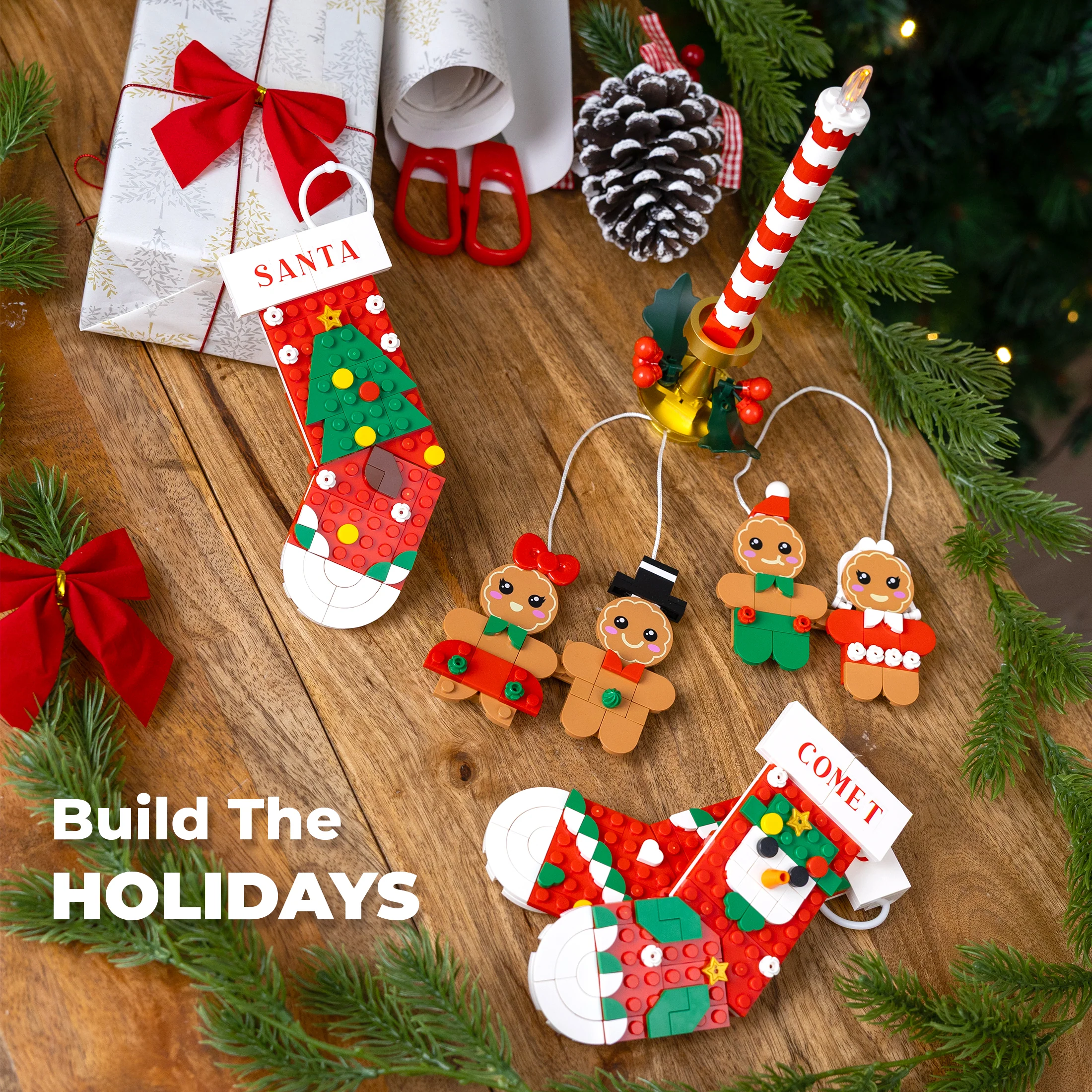 Gingerbread Family Ornaments - Image 10