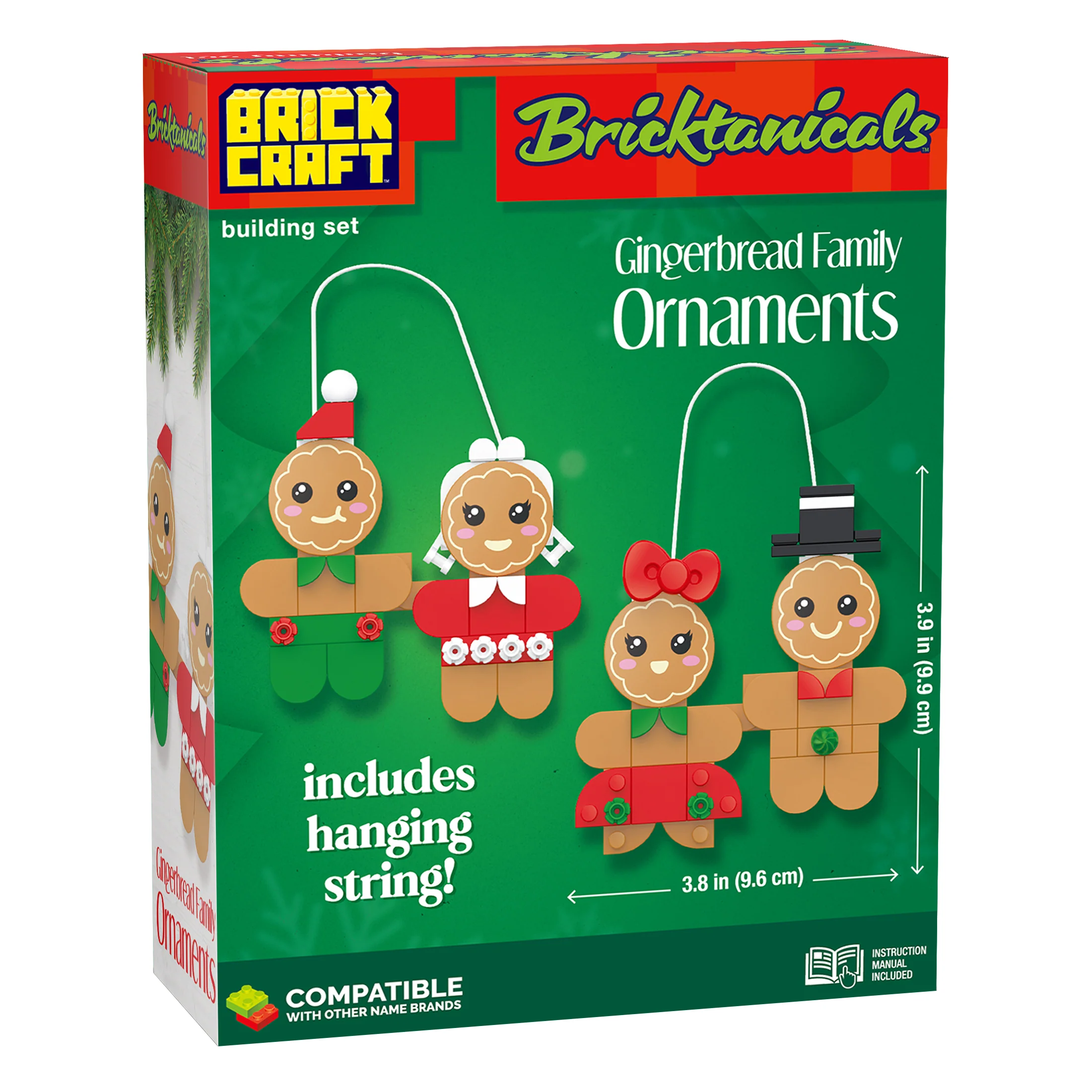 Gingerbread Family Ornaments - Image 12