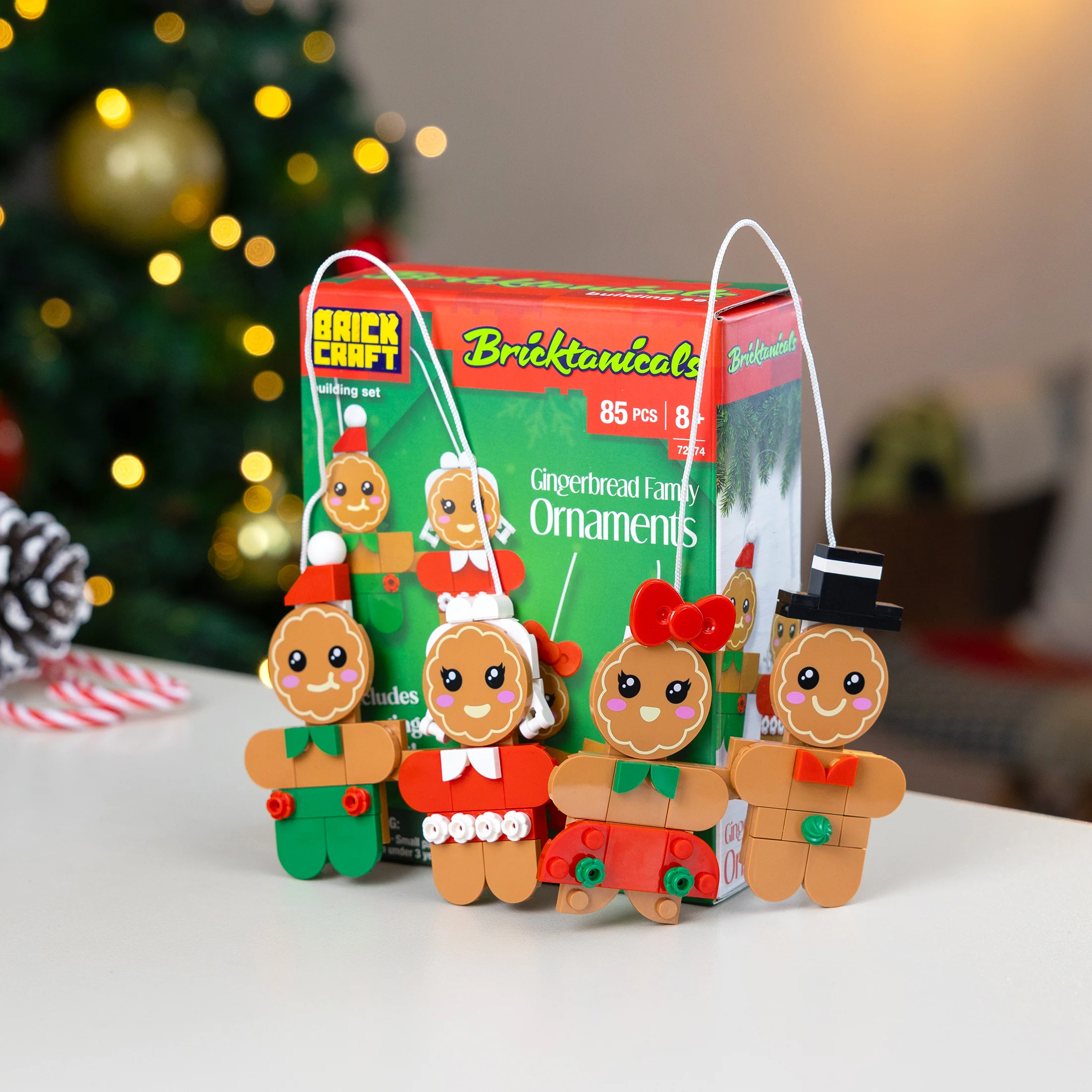 Gingerbread Family Ornaments - Image 9
