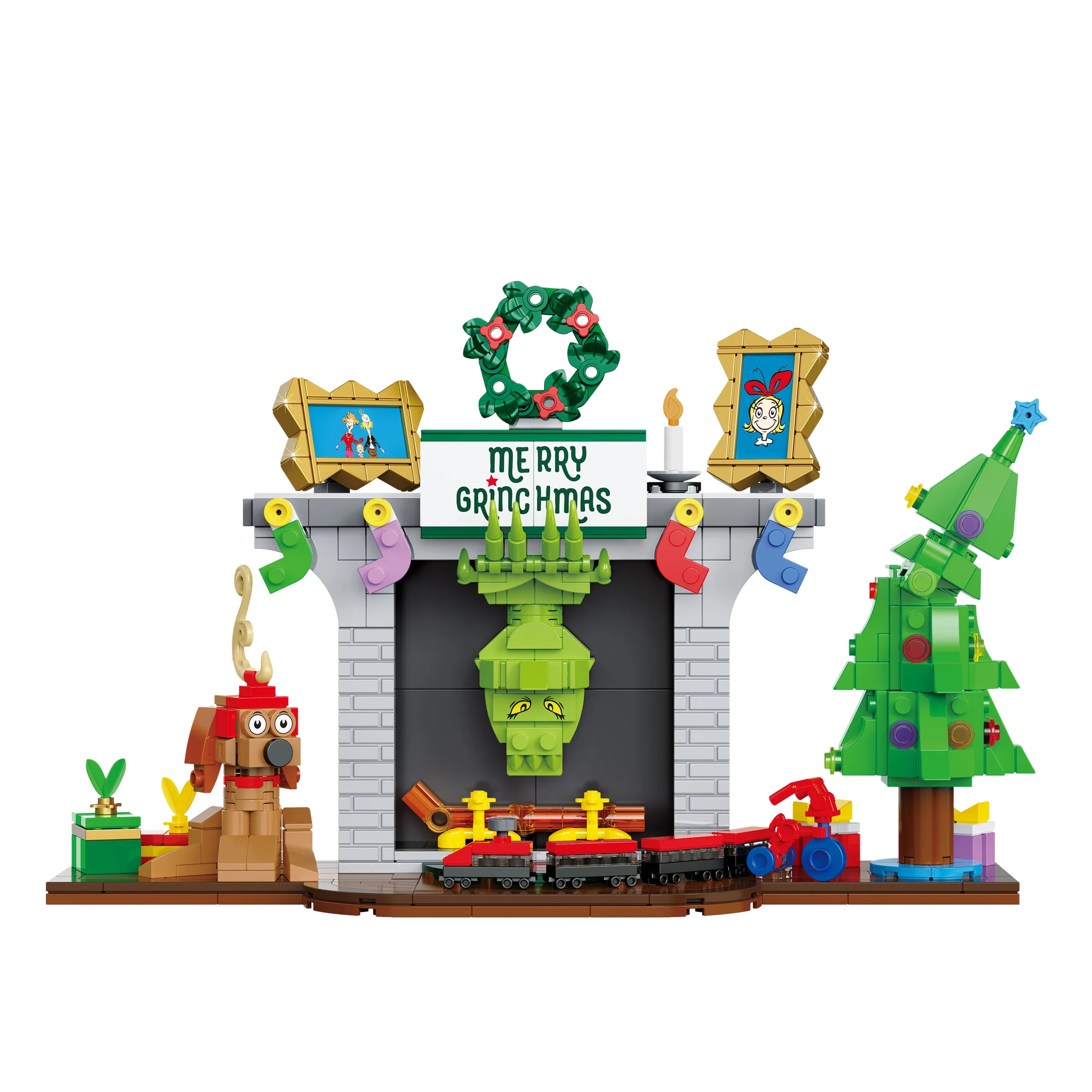 Grinch in Fireplace - Image 4