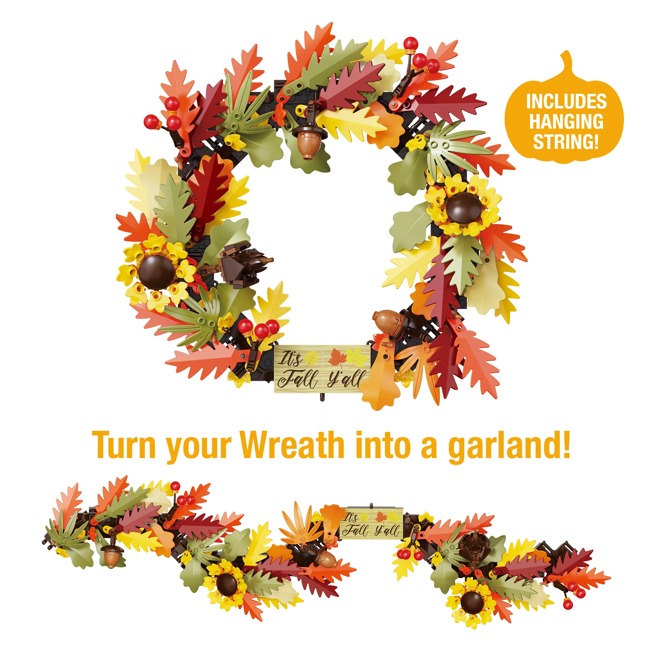 Harvest Wreath 2in1 - Image 4