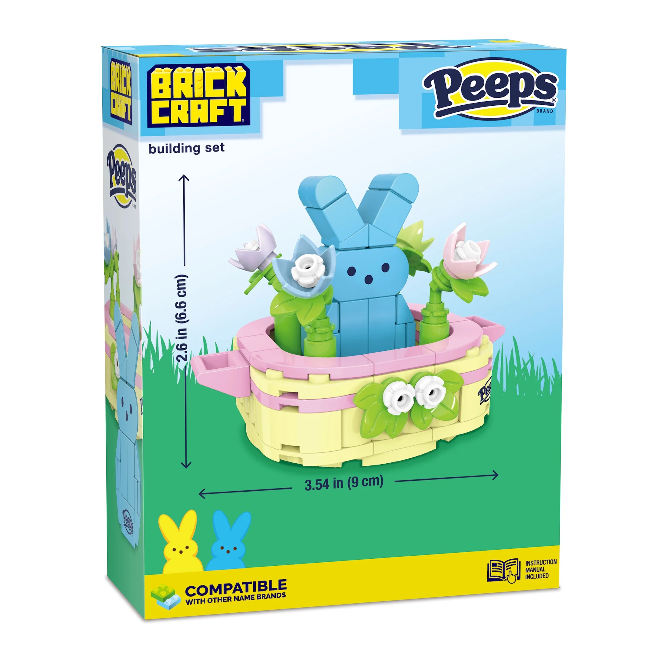 PEEPS Blue Bunny Easter Basket - Image 8