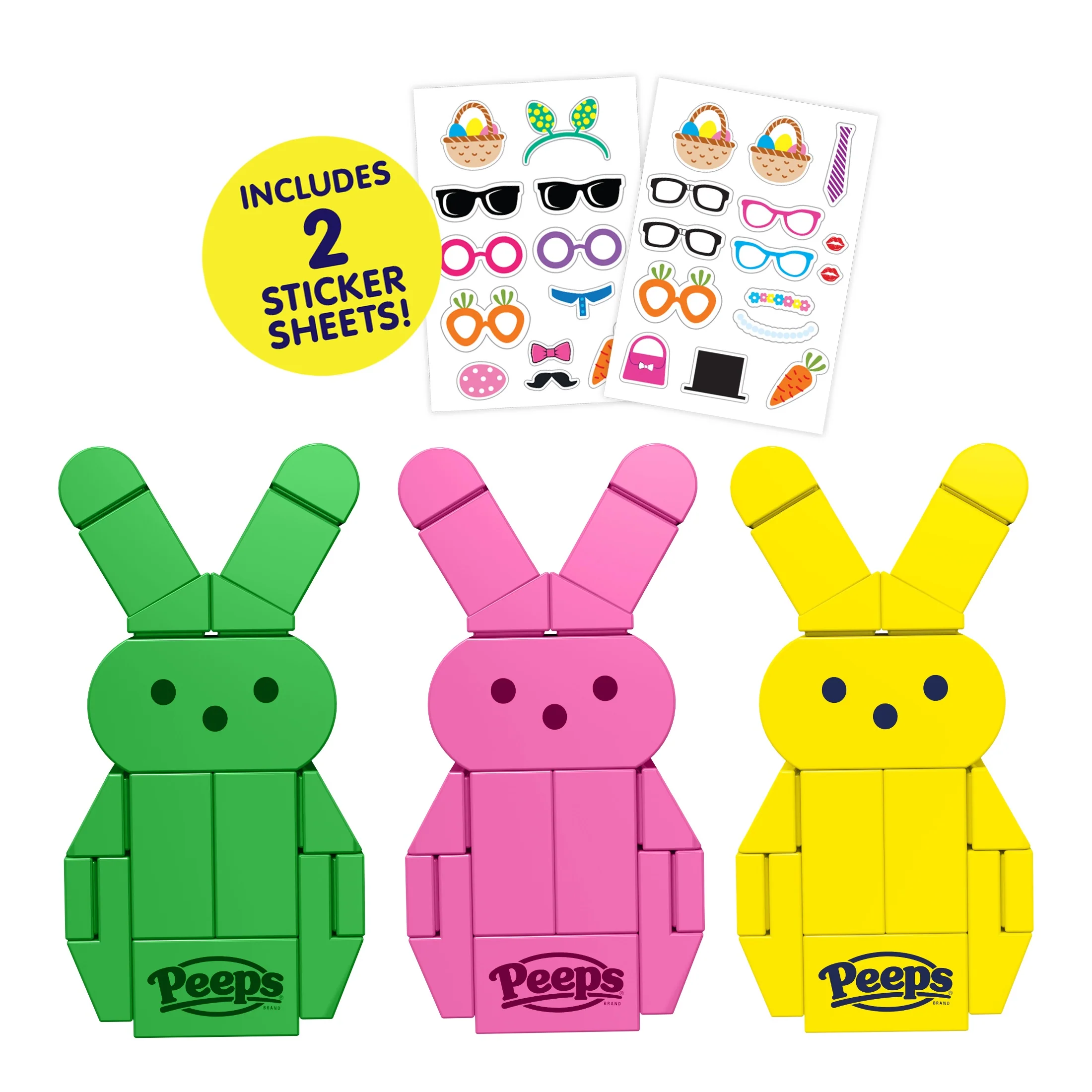 Peeps Green, Pink, and Yellow Bunny - Image 5