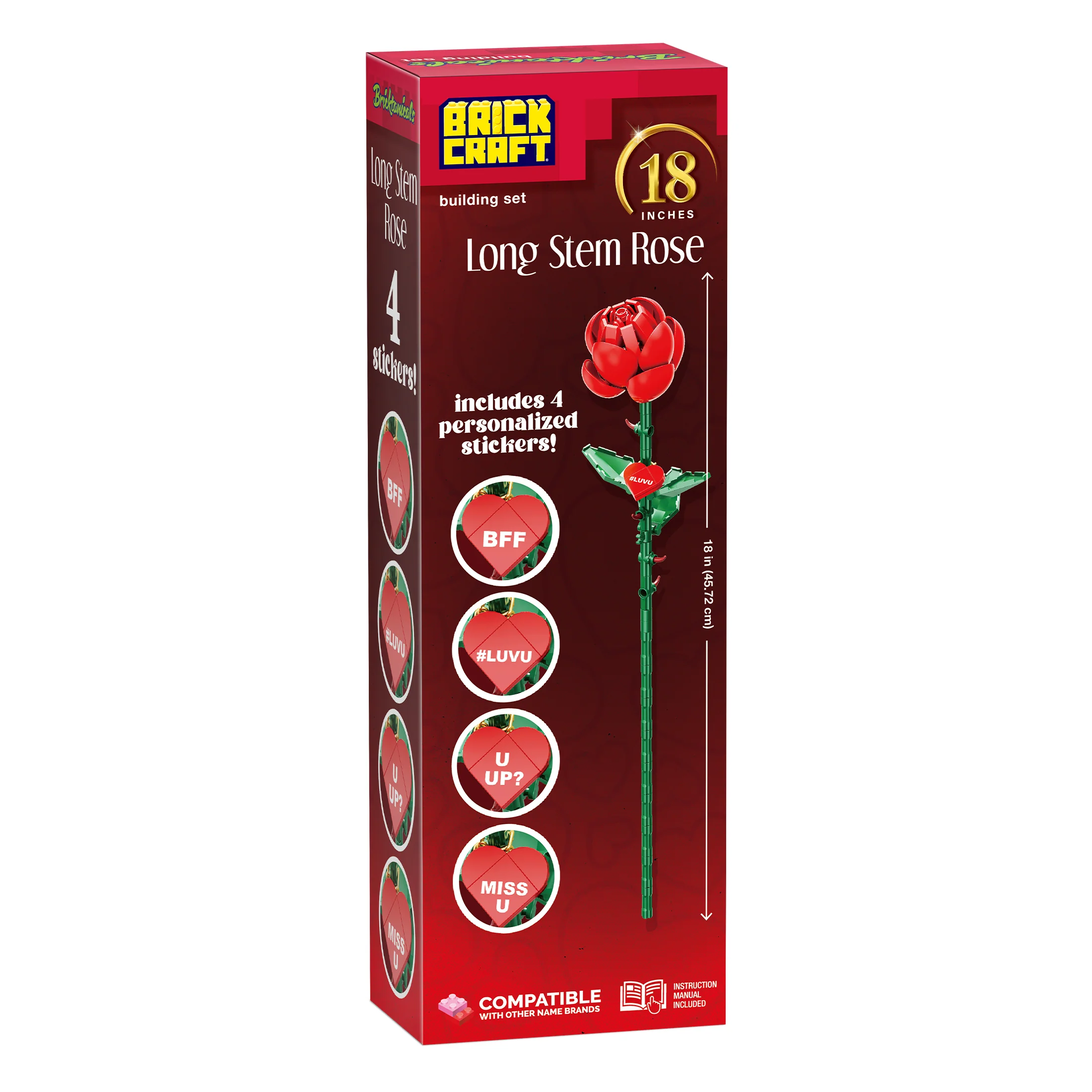 Red Long Stem Rose - Image 10