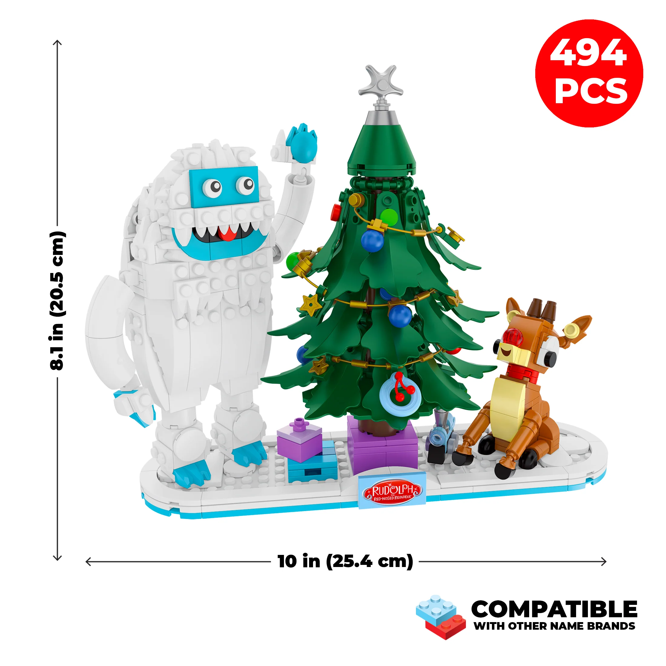 Bumble and Rudolph Christmas Tree - Image 4