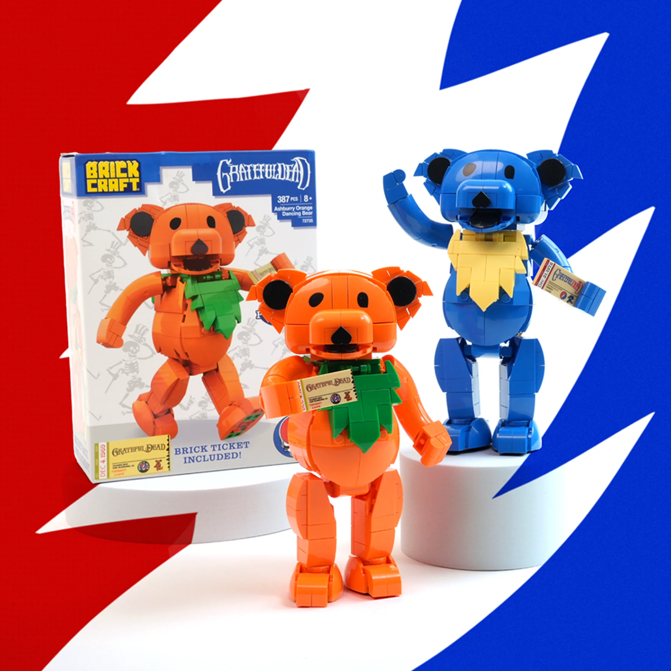 Stealie Blue Dancing Bear - Image 3