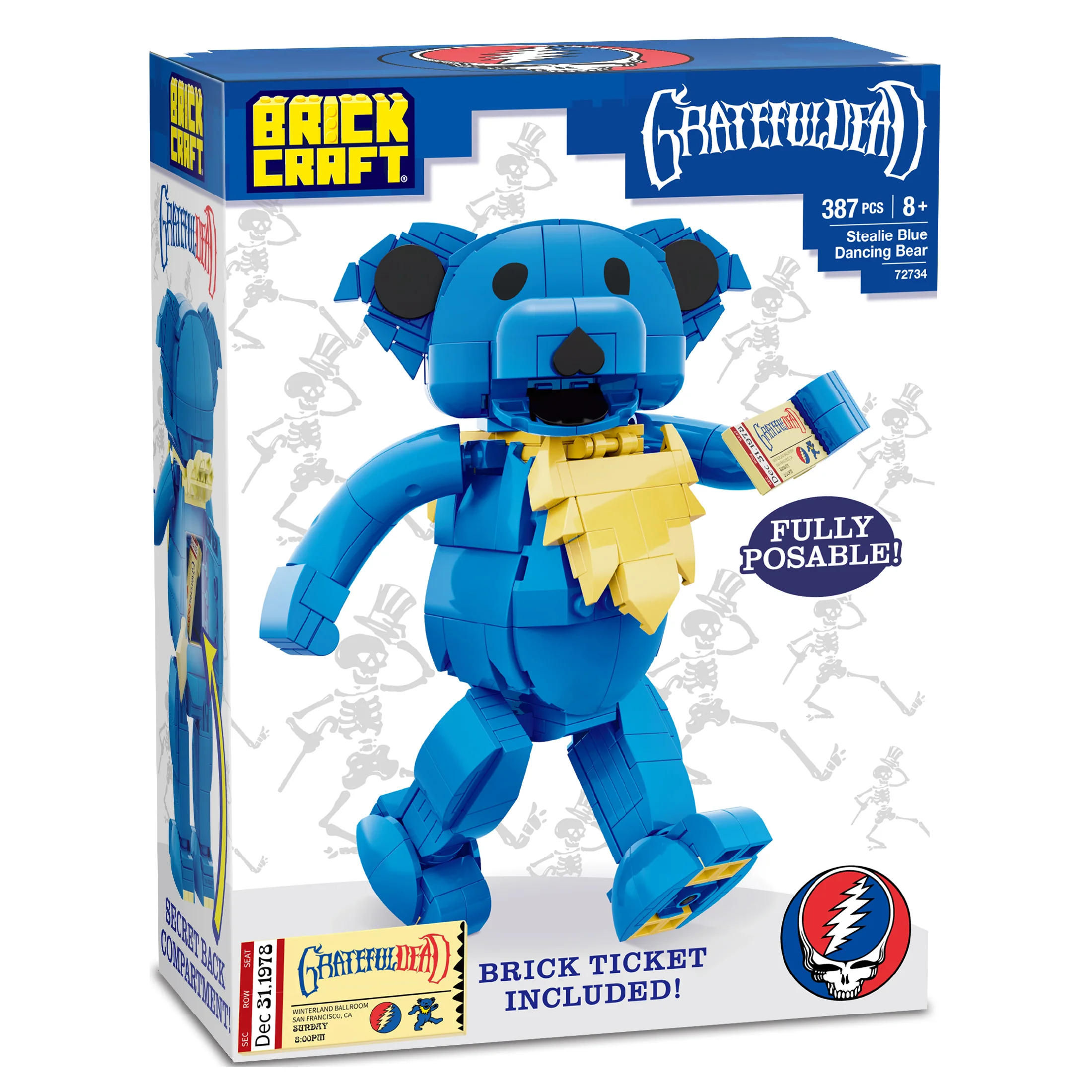 Stealie Blue Dancing Bear - Image 9